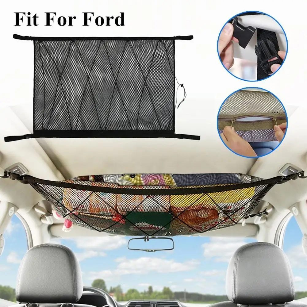 Acheter Filet de rangement pour plafond de voiture SUV, sac de