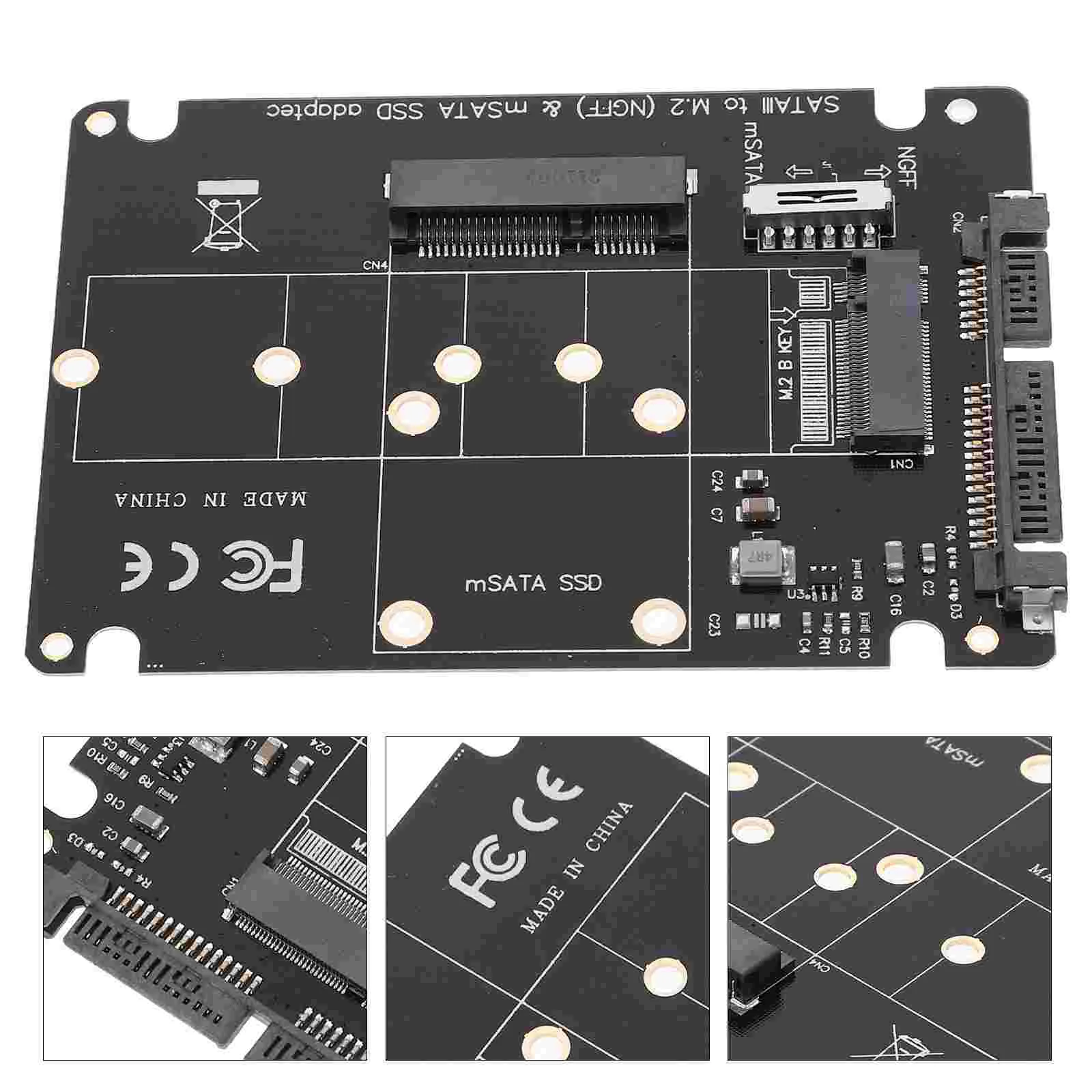 

mSATA to 3 0 Adapter 2 B- Key SSD Converter 2 Hard Drive Adapter