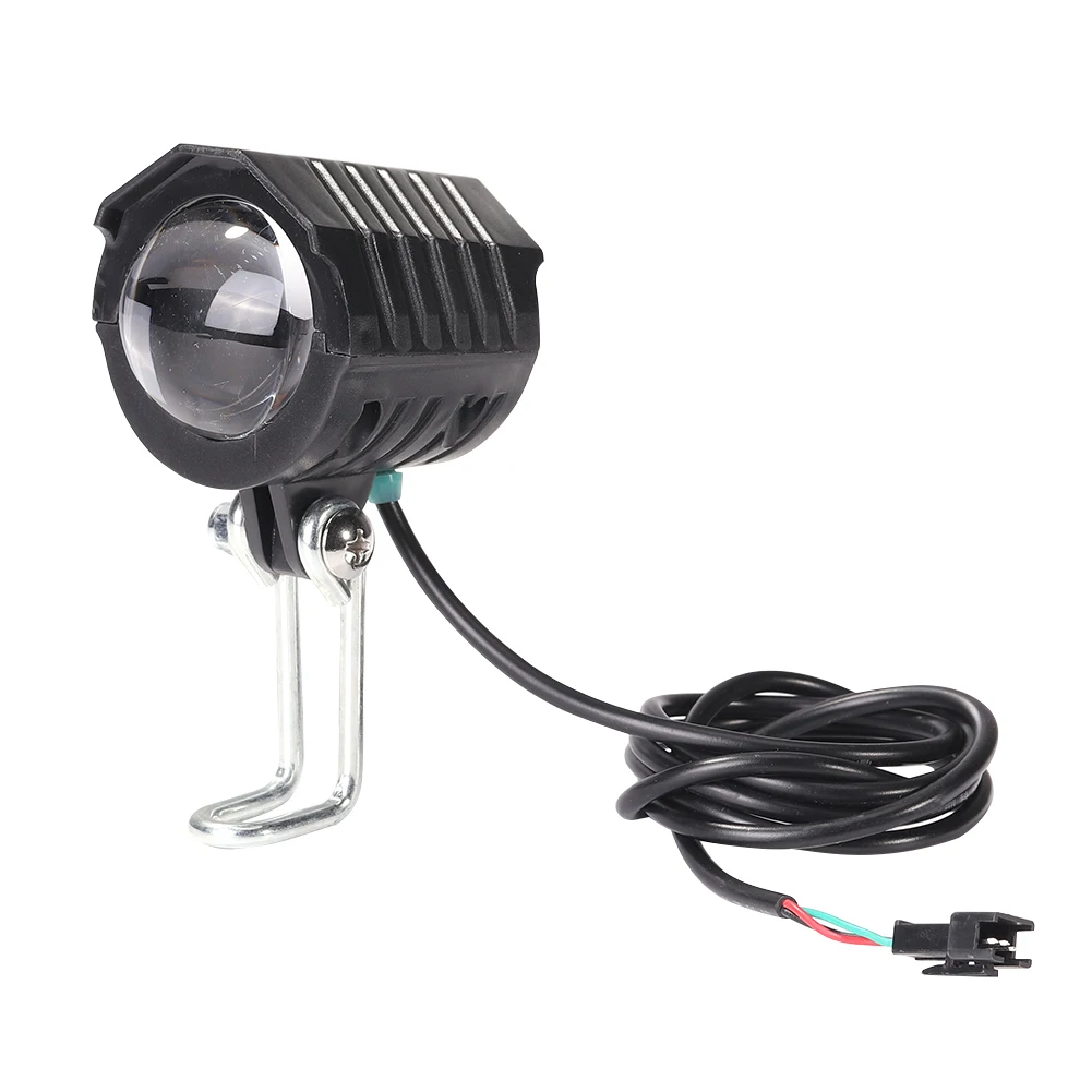 Versatile Waterproof LED E-Bike Headlight & Horn Combo