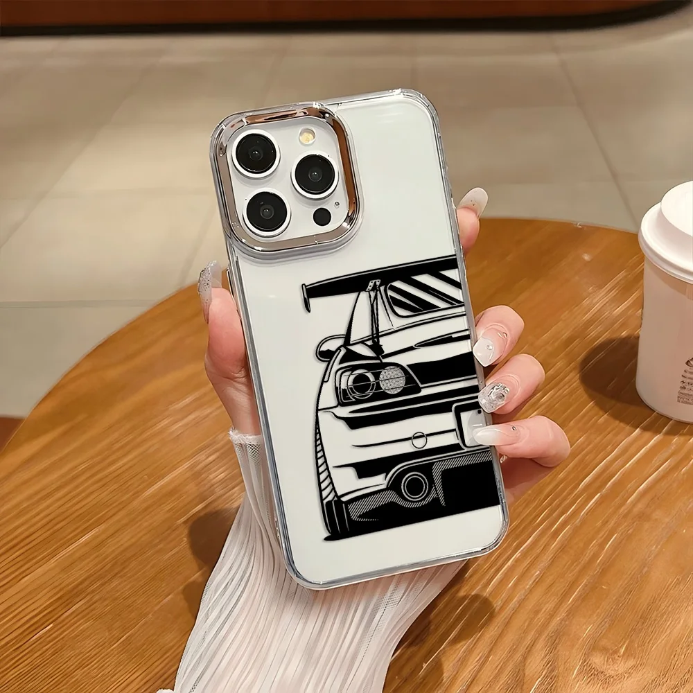 Dream Car Transparent Soft Silicone TPU Phone Case