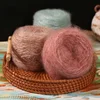 50g Luxurious Shiny Yarn, Soft Durable Fiber with Sparkle, Hand-Woven Craft Thread for Sweaters, Socks, Scarves, Hats, Bags 3