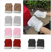 Winter Warm Baby Stroller Gloves Waterproof Pram Stroller Mitten Pram Hand Muff 77HD baby stroller cover net