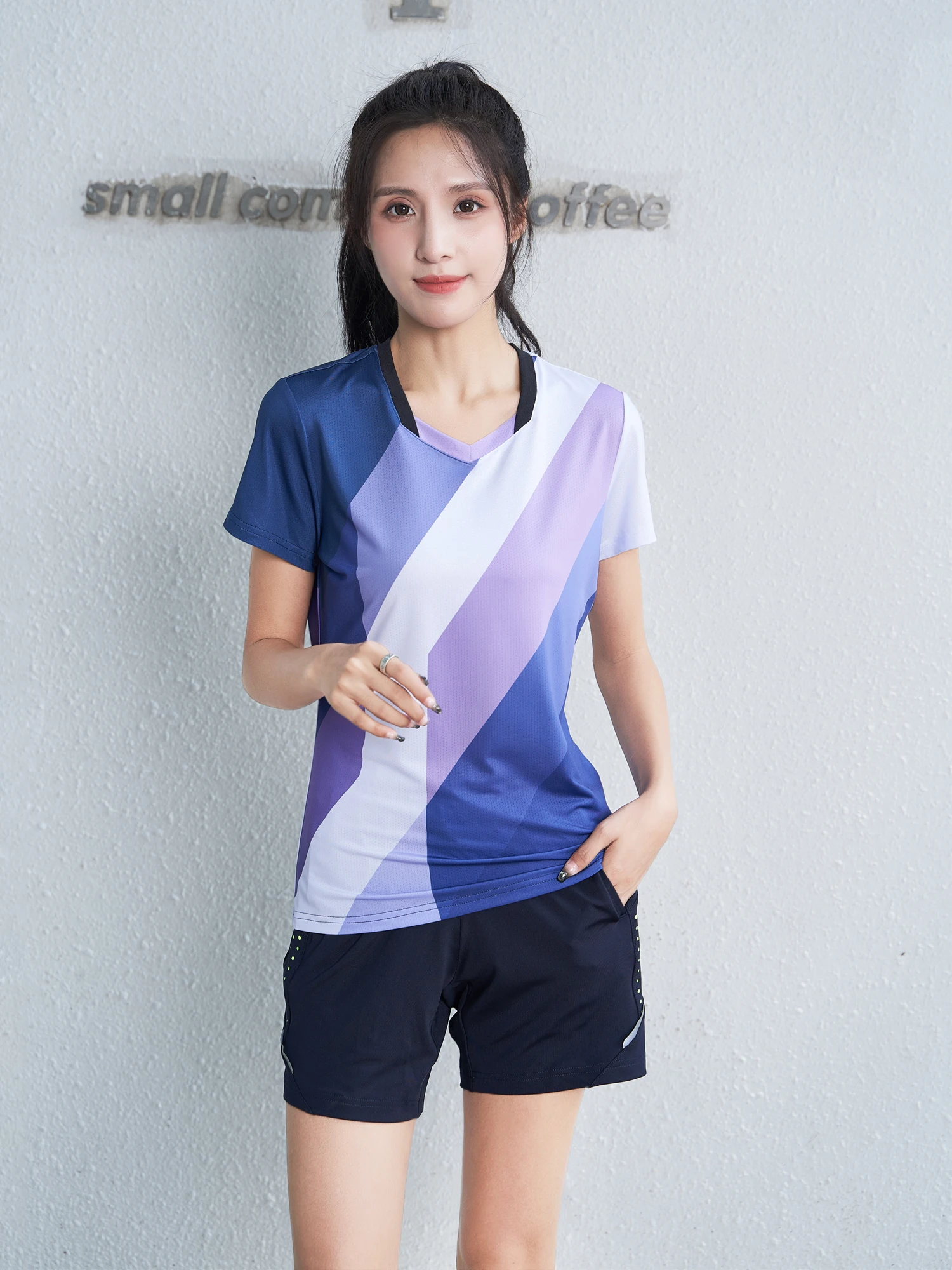 New Sport Woman Tennis Clothes Girls with Inner Shorts Ladies Badminton Dress Quick Dry Slim Workout Gym Outdoor Sportswear