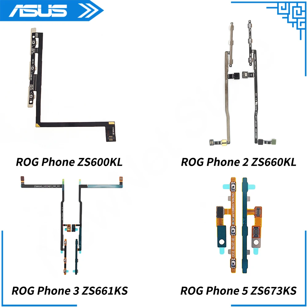 

Netcosy For Asus ROG Phone ZS600KL 2 ZS660KL 3 ZS661KS 5 ZS673KS Power On/Off Volume Button Switch Connector Flex Cable