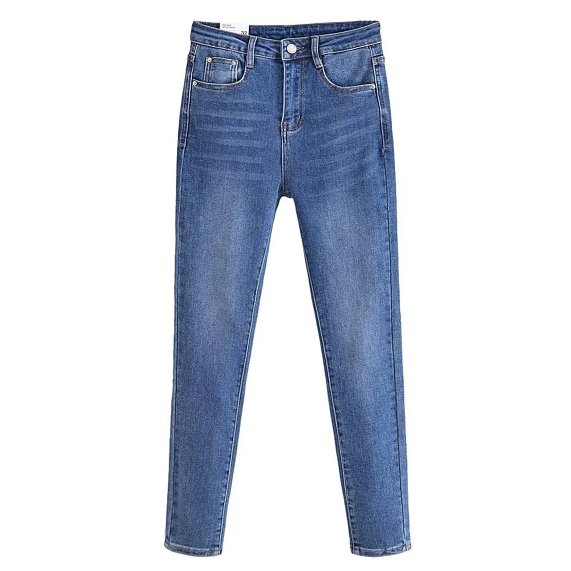 

Dave&Di Street Washed Vintage Skinny England High Jeans Women