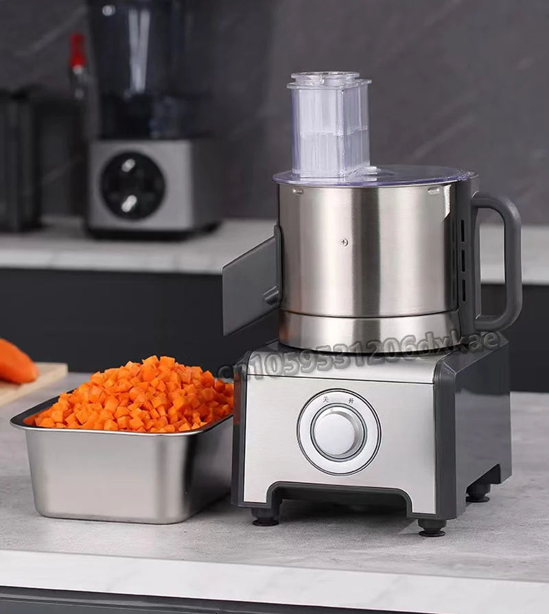 

Multifunctional Vegetable Carrot Potato Dicing Machine Cutter Slicer Commercial Dicing Machine Small Electric Slicer Shredde