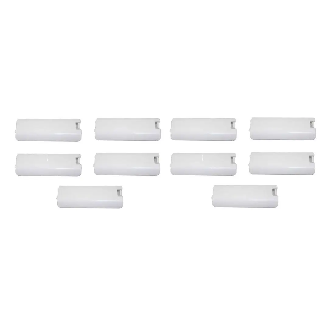 

10 Pack of White Replacement Battery Cover for Nintendo Wii Controller