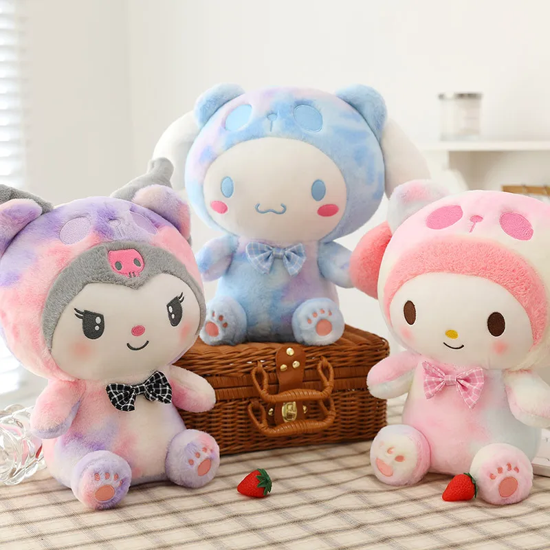 35/25cm Sanrio Anime Toys Kawaii Kuromi My melody Cinnamorol Plush Soft Stuffed Sanriod Animals Doll Plushie Children's Gift