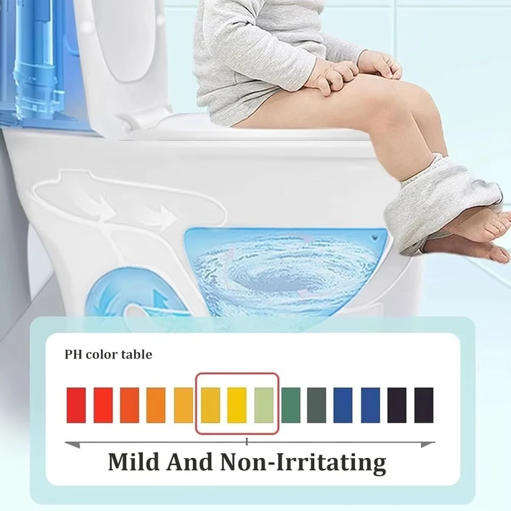 4 Colors Concentrated Descaling Toilet Cleaning Stick Upgraded Toilet Cleaning Stick Toilet Automatic Supplies Toilet Essential