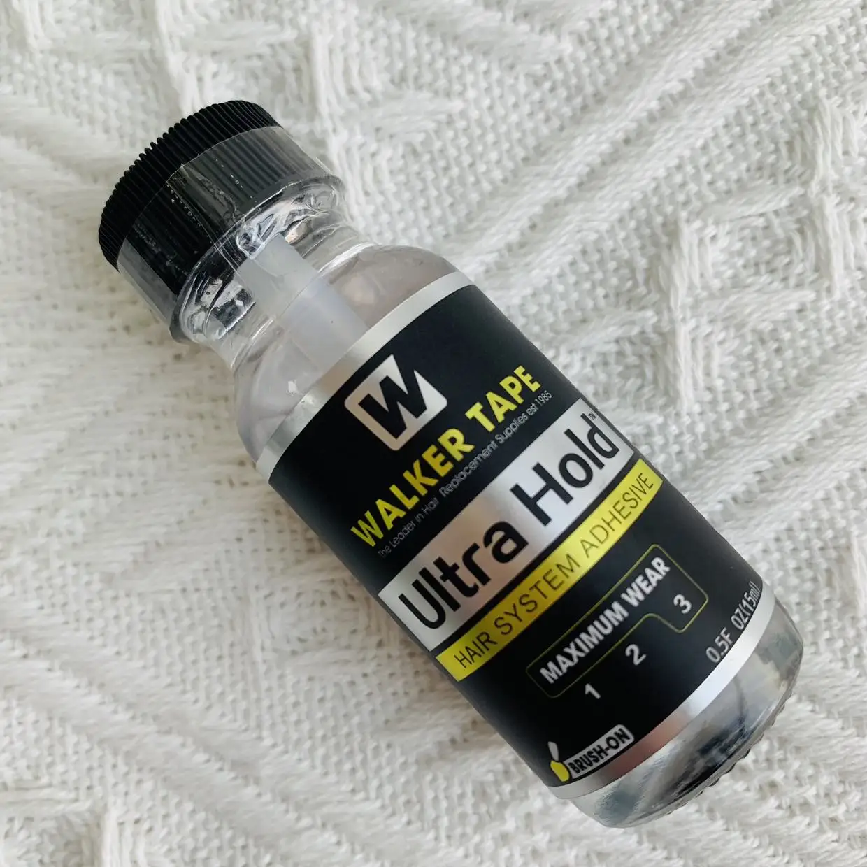 Wig Glue 15ml Ultra Hold Waterproof Hair Glue For Lace Wig/Toupee/Closure Invisible Hair System Adhesive Brush+Lace Remover