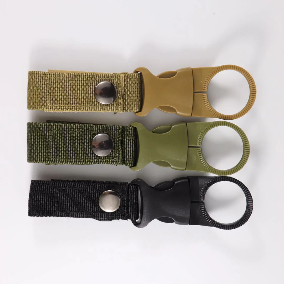 

Backpack Buckle Carabiners Attach Quickdraw Water Bottle Hanger Holder Outdoor Camping Hiking Climbing Accessories