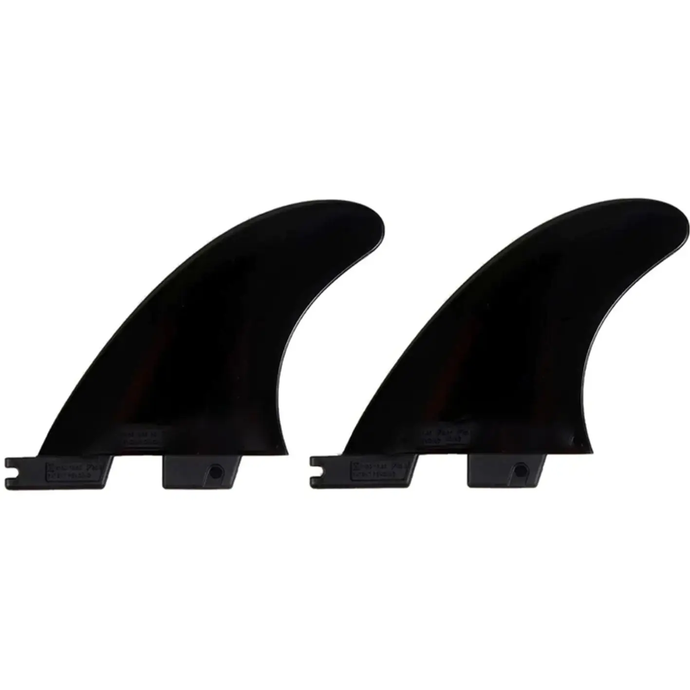 2 PCS Surf FIN F II G5 Side Fins High Quality Fiberglass Plastic Black/White/Jade Surfboard Surfing Fins 2