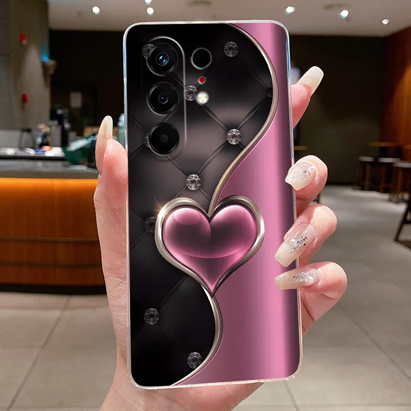 Butterfly Bow Protective Transparent Soft Silicone Phone Case