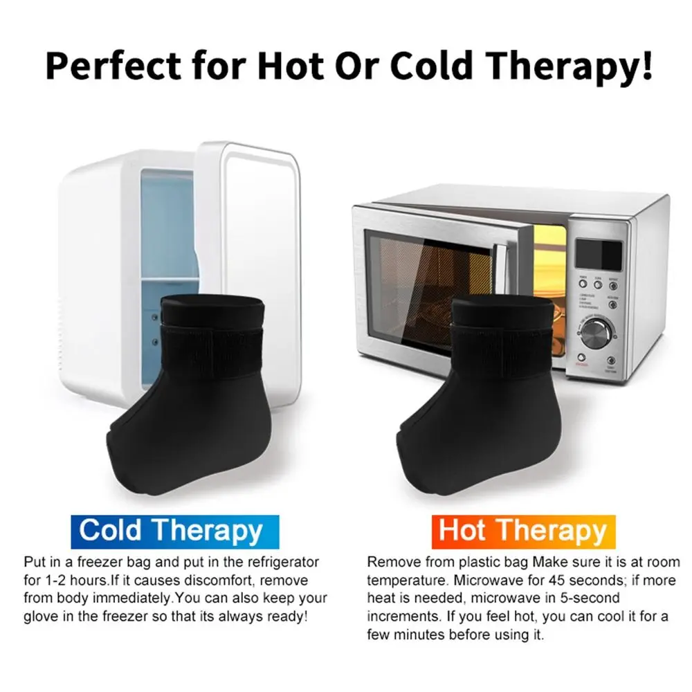 Reusable Hot Cold Therapy Ankle Foot Ice Pack Wrap Solid Gel Ankle Pain Relief Arthritis Foot Ice Pack Wrap Protector Men ankle support,ankle straps,fitness ankle straps,ankle support brace,ankle wrist cuffs