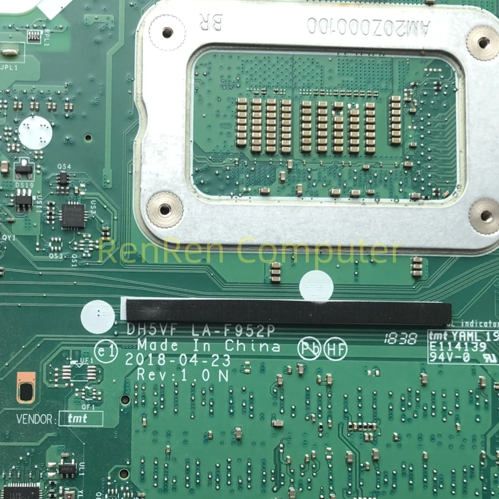 Acer Nitro AN515 AN515-52 Laptop Motherboard i5/i7-8th CPU GTX1050