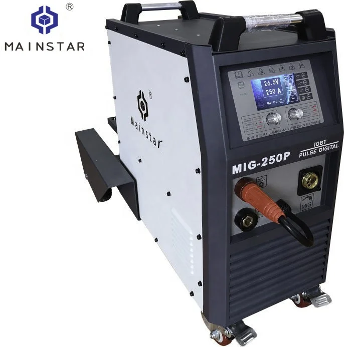 Mainstay Double Pulse Mig Welder MIG 250/280/315 soldadora Mag MMA ARC TIG 3 in 1 Welding Machine Aluminum 4