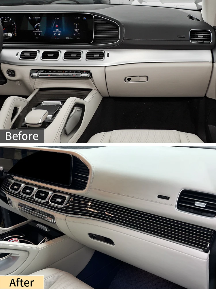 viscous Piano Panel For 2020-2026 Mercedes gle w167 interior gle