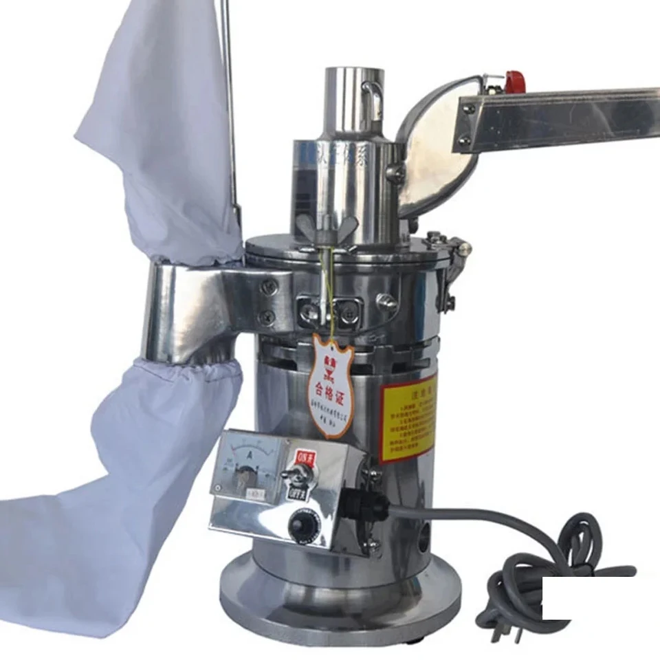 New Automatic Continuous Hammer Mill Herb Grinder,Pulverizer mac 並行輸入品 CGOLDENWALL Automatic Continuous Hammer Grinder Feeding Herb