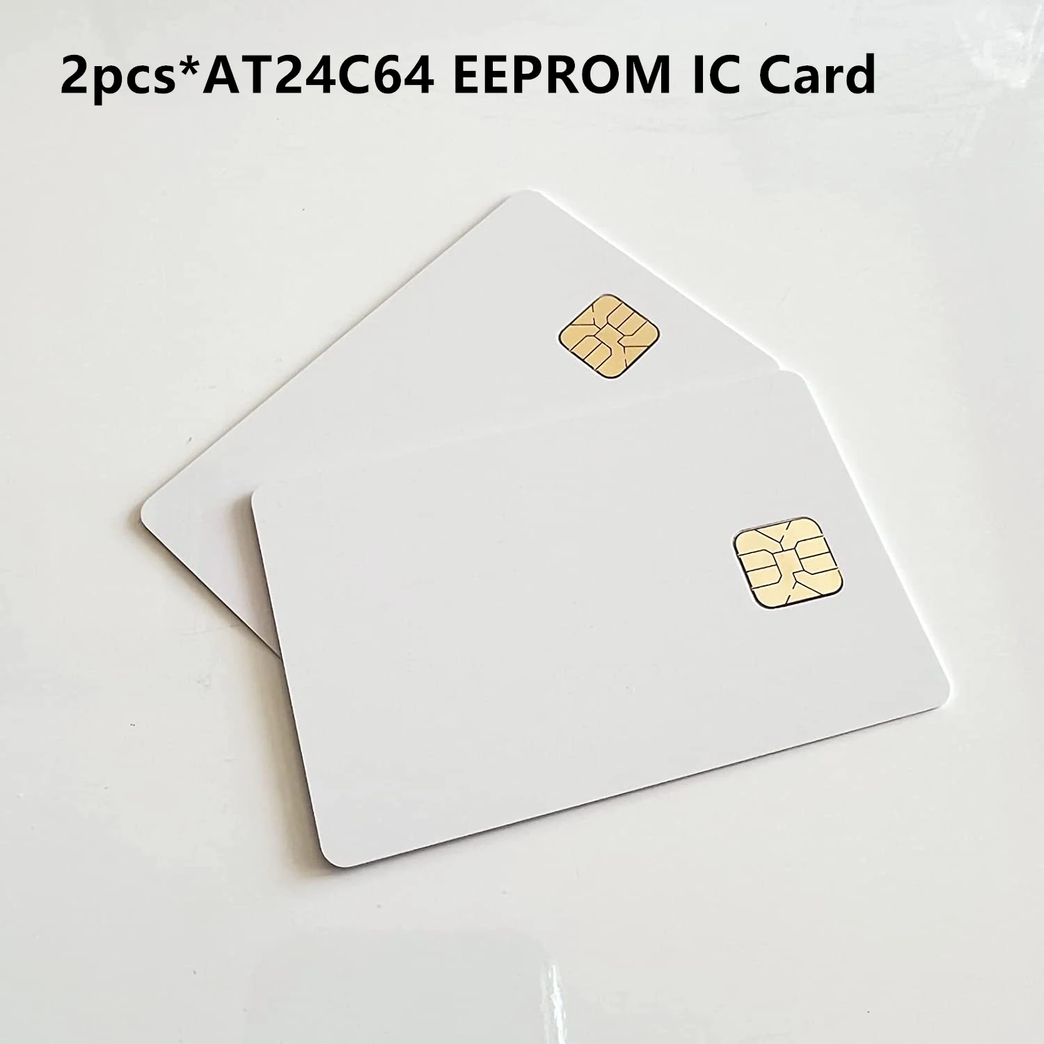 Tanie 2 sztuk AT24C64 ISO7816 Smartcard bezpieczna pamięć 24C64 duży układ