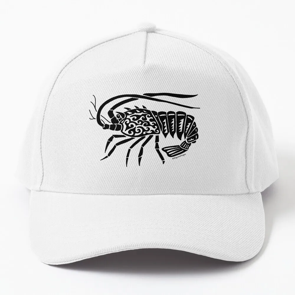 

California Spiny Lobster Tribal Design Baseball Cap custom hats Sun Cap Beach Woman Hats Men'S