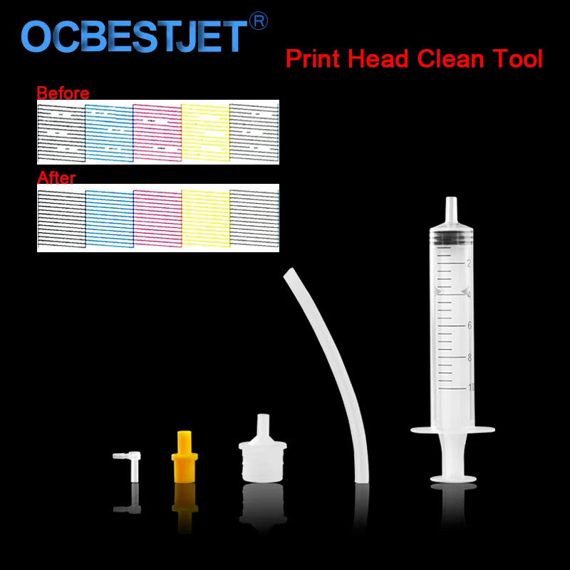 Print Head Clean Tool For HP For Epson For Canon Ink Refill Kit For DTF Cleaning Solution