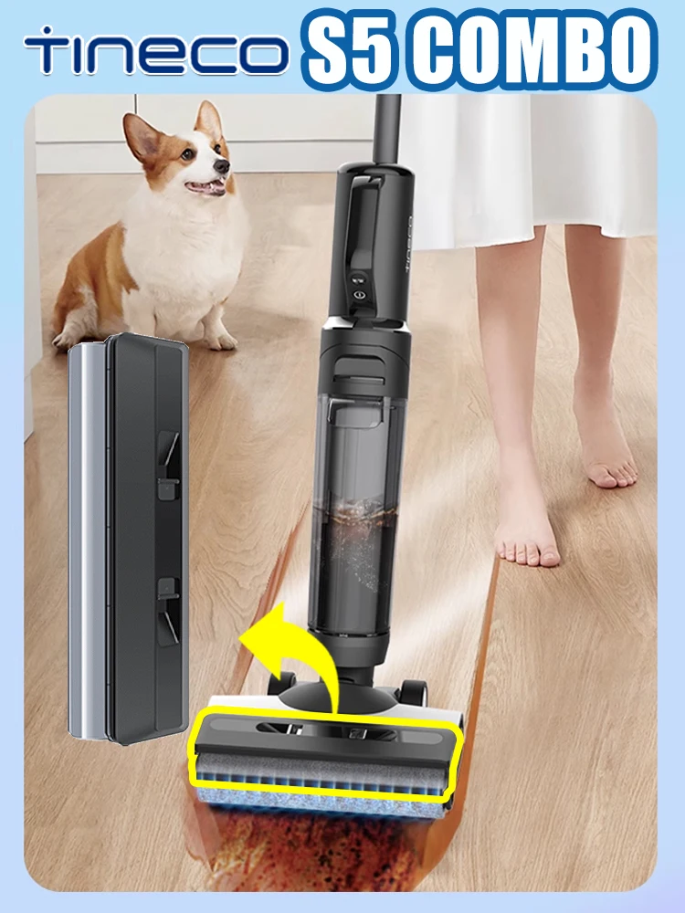 Description Picture 6 of itemOriginal Accessories For Tineco FLOOR ONE S5 Combo Wet Dry Water Tank brush roller HEPA Filter Holder Vacuum Cleaner Parts