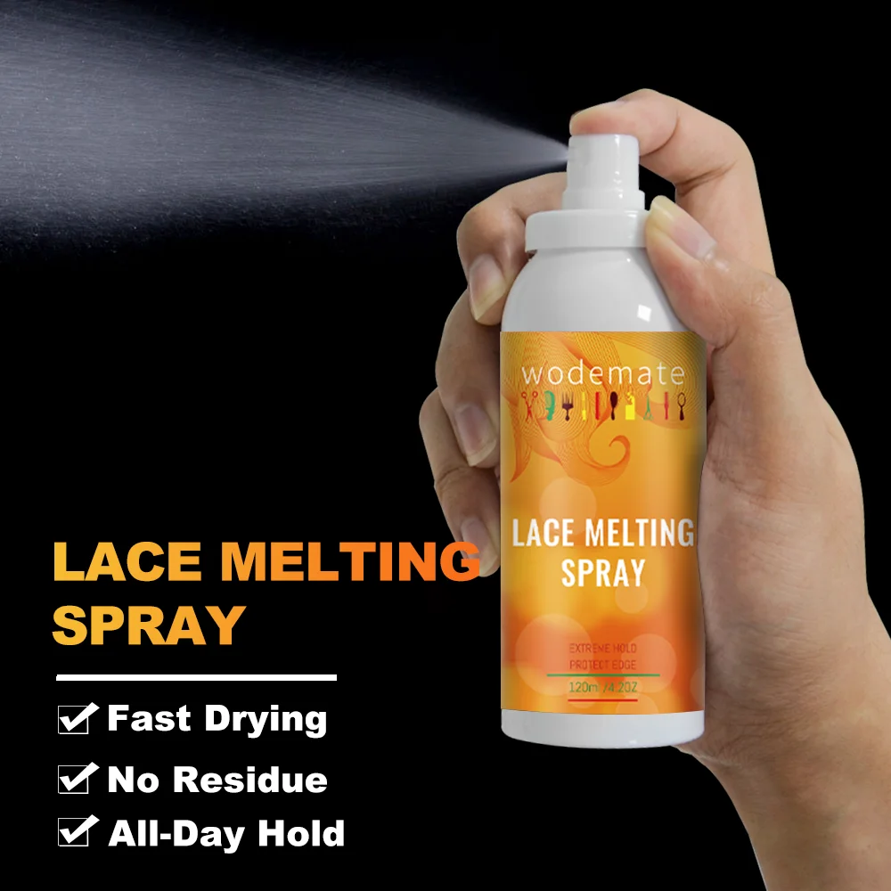 Melting Spray For Lace Wigs Fast Drying Lace Holding Spray