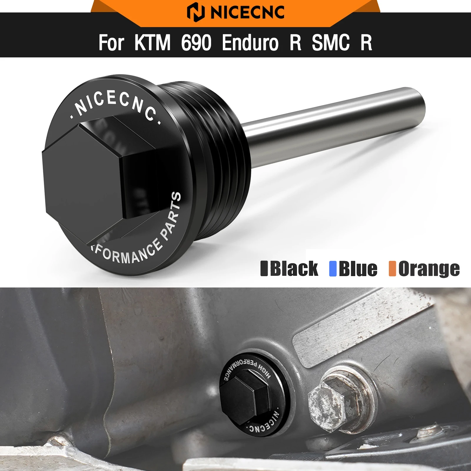 Für KTM 690 Enduro R SMC R 2008–2025, magnetische Ölablassschraube für Husqvarna 701 Enduro/Supermoto 2016–2025, GasGas 700 SM/ES 22–25