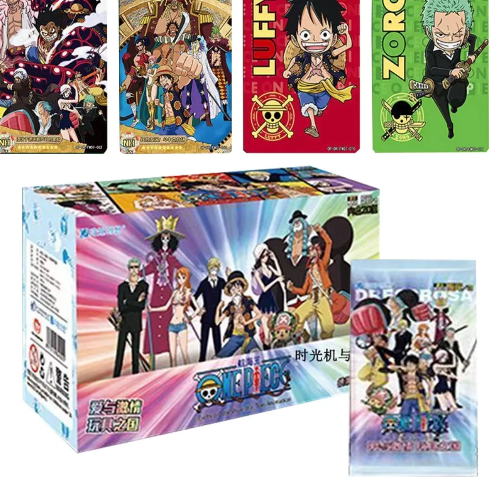 Anime Giapponesi One Piece Cards Hobby Collection For Children Adventure Travel Character Rufy Sanji Nami Cards Gifts Toys