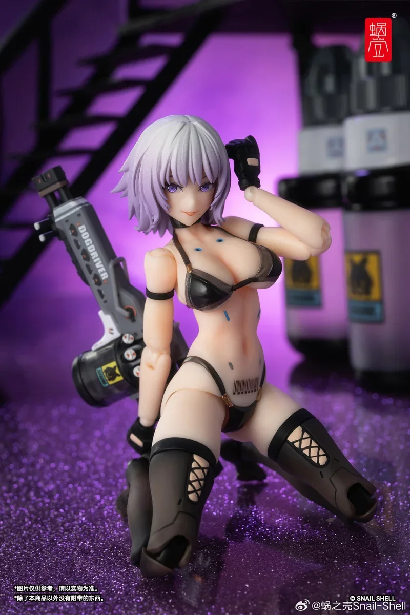 

Original 1/12 Snail Shell Health Operation Milk Tea Girl Wf Limited Edition Mobile Suit Girl 15cm Action Toys Gifts Boy In Stock