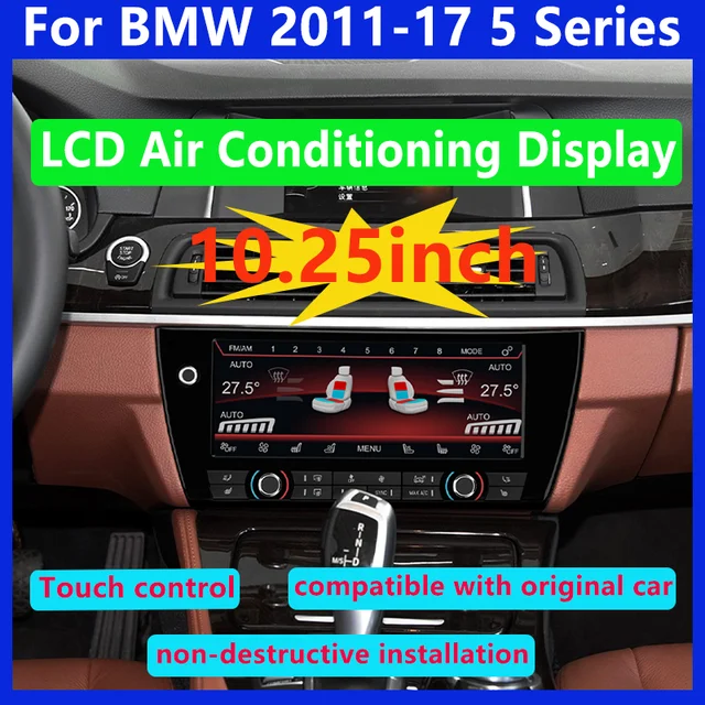 LCD Air Conditioning Screen For BMW 5 Series F10 F11 F18 2011-2017 Voice AC  Panel Display Touch Control - AliExpress