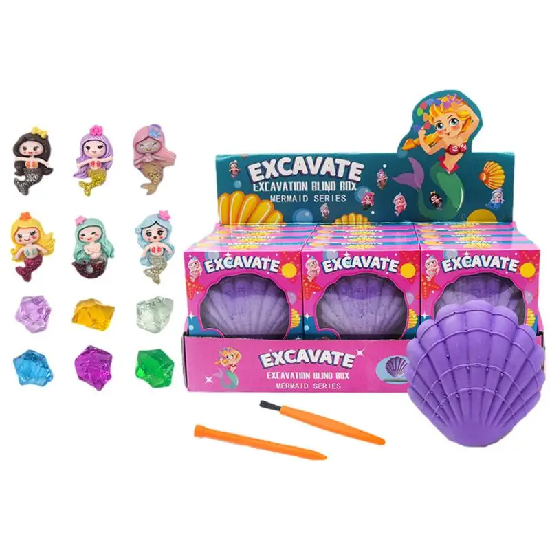 

Gem Digging Kit 12pcs Science Kit For Children Stem Science & Educational Toys Make Great Kids Activities For Home Or Classroom