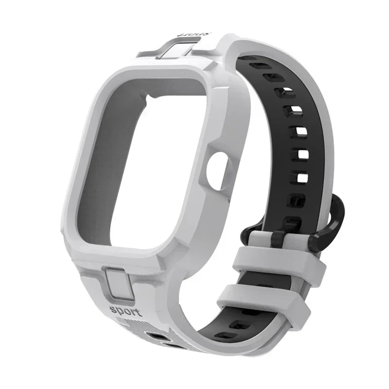 Enhanced Sport Silicone Strap - Replacement Soft TPU Wristband Bracelet and Smart Band Accessories