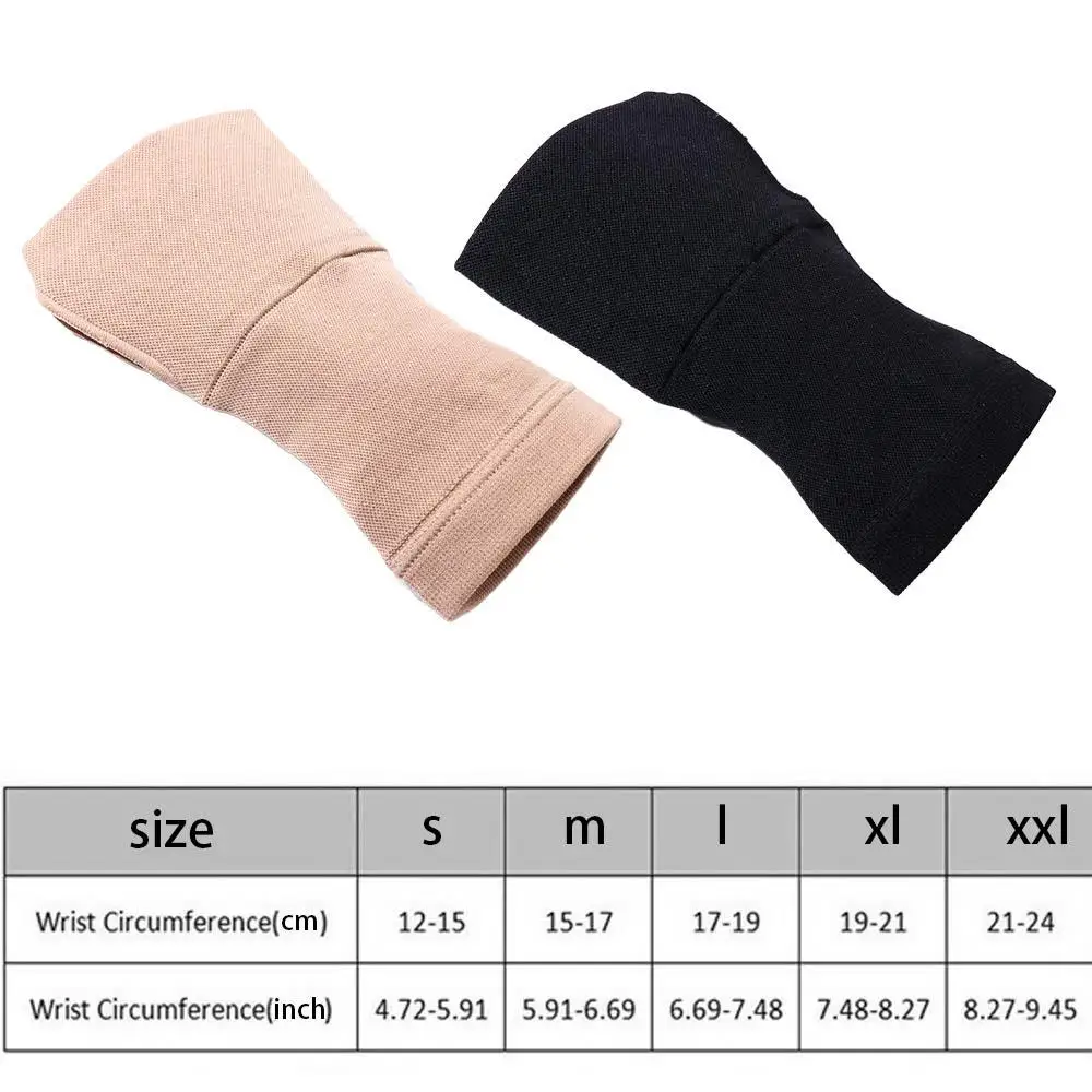 Elastic Nylon Carpal Tunnel Hand Palm Thumb Support Compression Sleeve Support Gloves Arthritis Wrist Brace Gloves