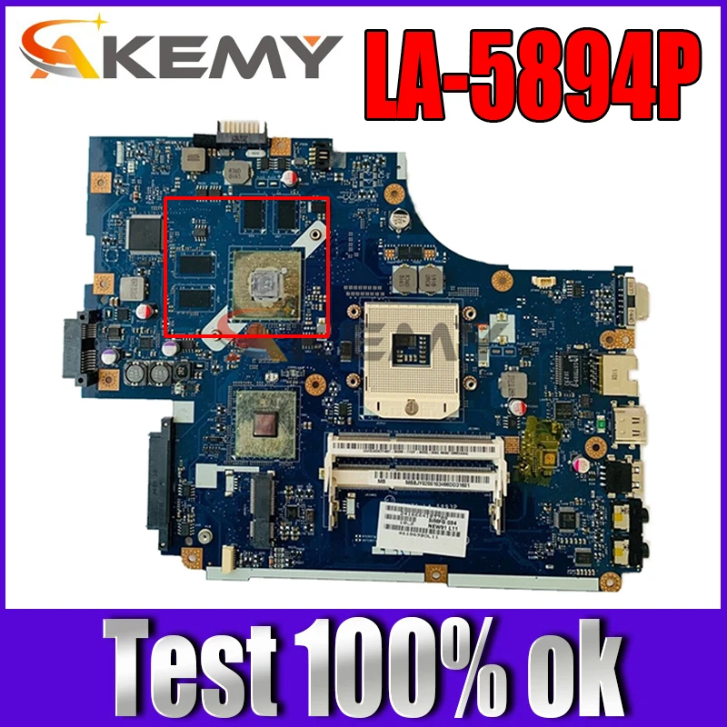 NEW71 LA 5891P LA 5893P LA 5894P Mainboard For Acer 5741 5741G 5742 ...