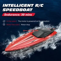 35CM Large RC Racing Boat Radio Control SpeedBoat 30Mins Driving RC Ship Boat Waterproof Toy Summer Water Boy Kid Gifts RC Toys 2