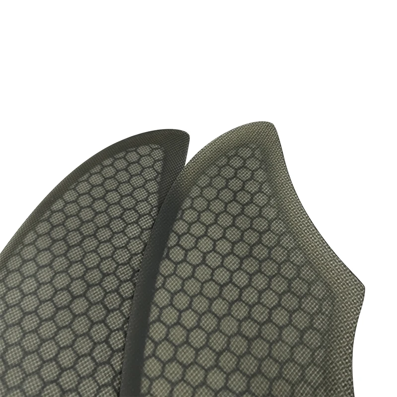 Twin Fins Keels Honeycomb Surfboard Fins Multicolor UPSURF FCS 2 Keel Double Tabs 2 Surf Fin Quliha Side