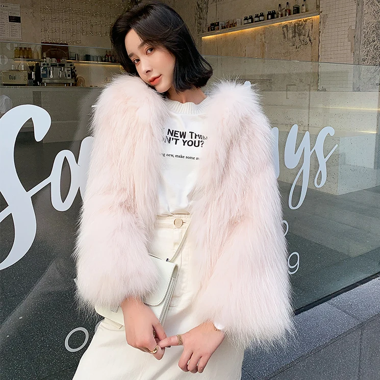 New Arrivals Winter Warm Faux Fur Coat Women Korean Fashion Long Sleeves Hooded Thick Faux Fur Coats