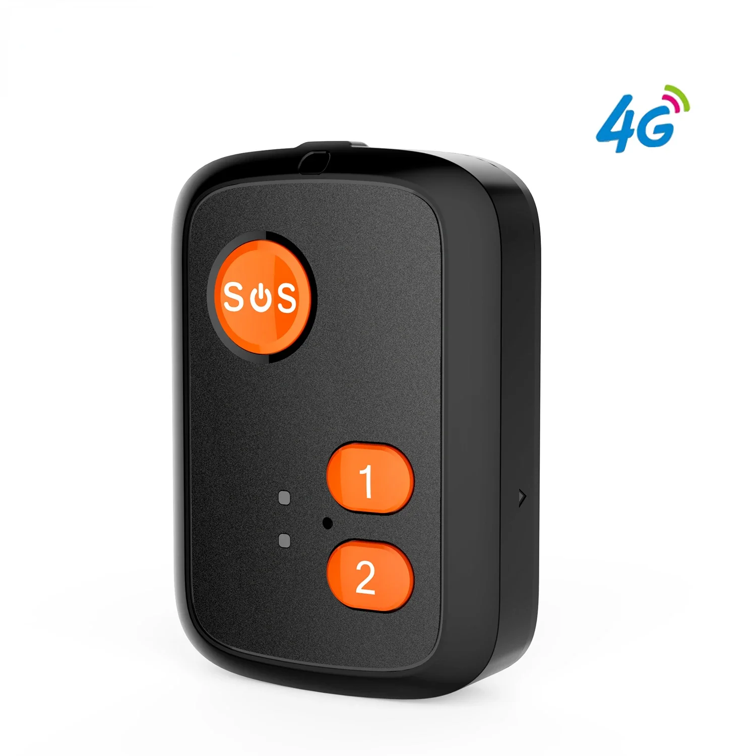 

4G GPS Pendant For Elderly Waterproof Tracking Device Support Fall Alarm Speed Dial 1000mAh Battery Long Standby Calling Locator