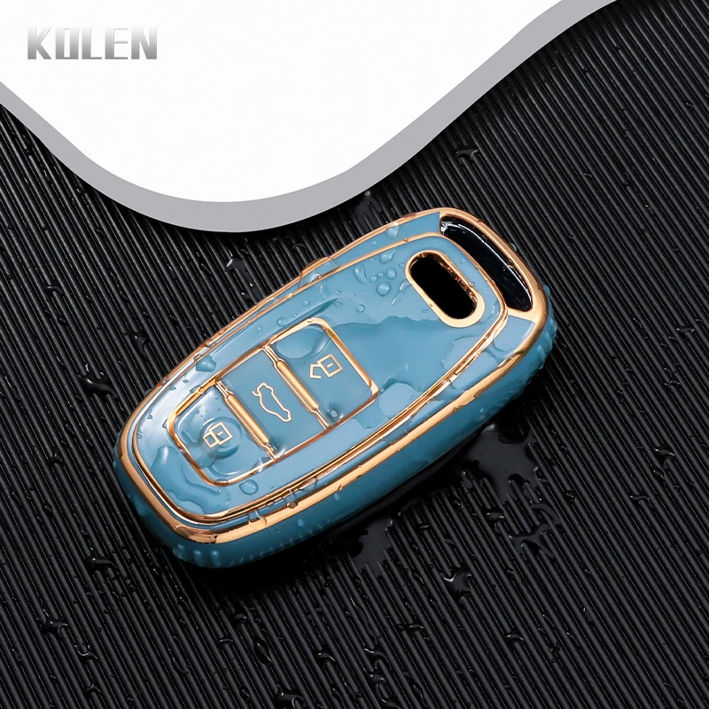 Premium TPU Car Key Case Cover - Sleek Protective Holder Accessory