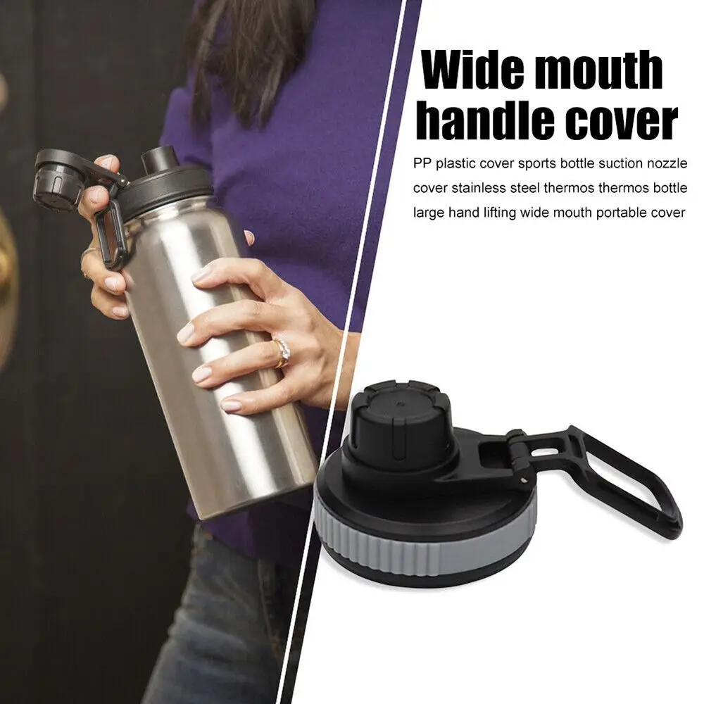 Bluwing Stainless Steel Tumbler, Wide Mouth Straw Water Bottle