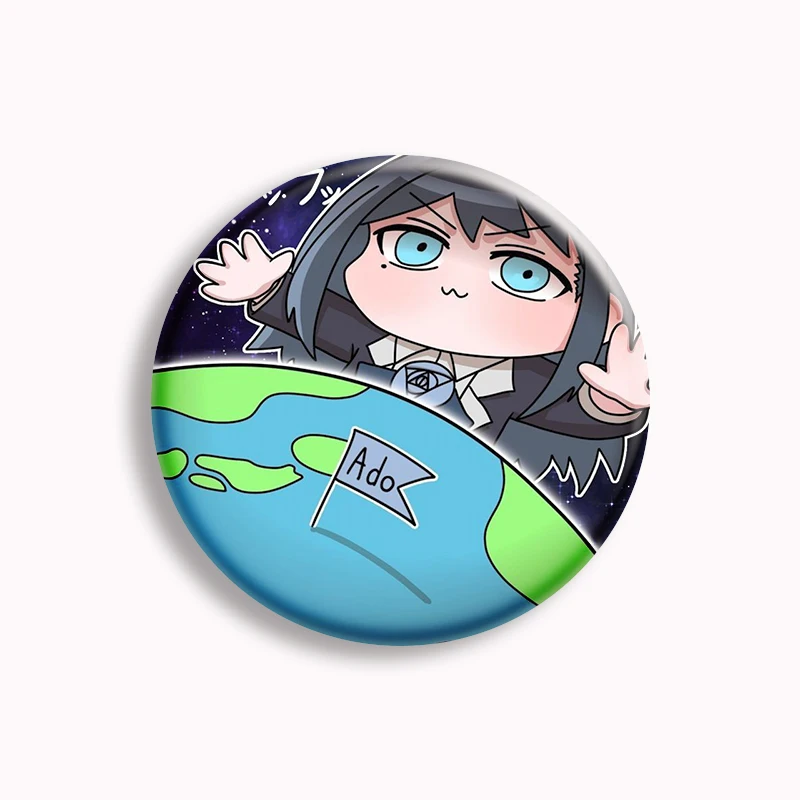 Ado Kyogen X 歌ソフトボタンピン私は Ado ヴィンテージアニメ