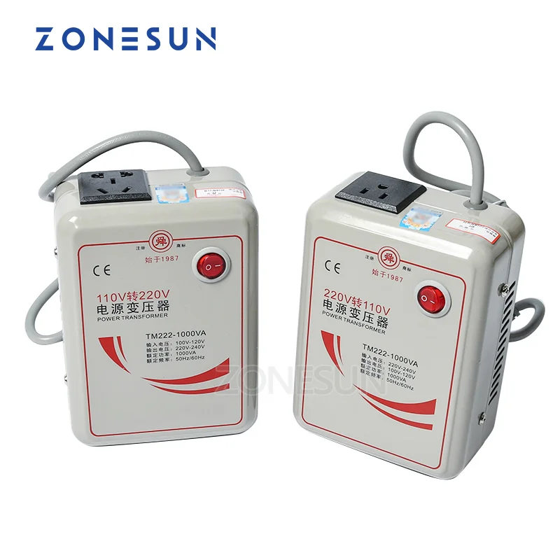 Zonesun 500w 1000w 2000w 3000w Power Transformer 220v Turn 110v To 220v
