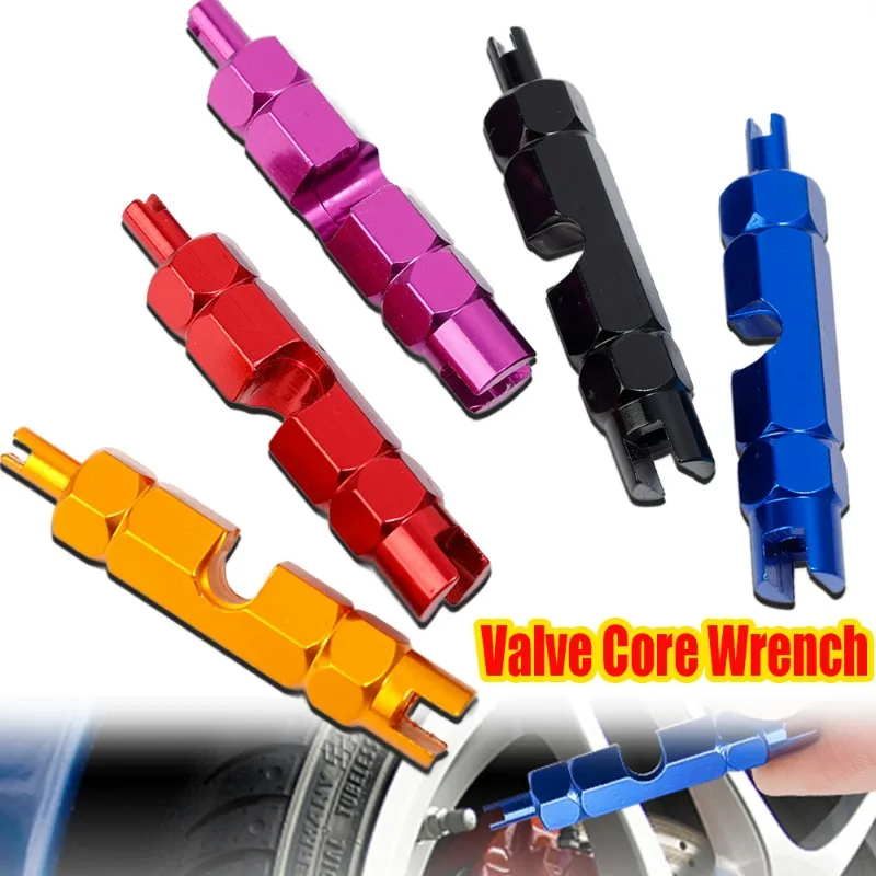 

Car Valve Core Disassembly Tool Car Motorcycle Bicycle Multifunctional Tire Valve Core Remove Install Wrench Valve Extender Tool