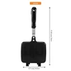 Bread and Toast Breakfast Maker, Toasted Sandwich Maker, Hot Sandwich Pan, Non-Stick Aluminum Removable Flip-Flop Skillet 5