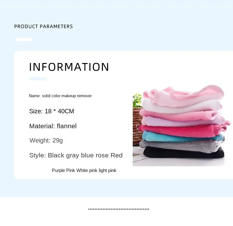 Description Picture 4 of itemMakeup Remover Pads Reusable Cotton Pads Makeup Eraser Microfiber Facial Towel Face Cleaner Cleaning Wipes Skincare Beauty Tools