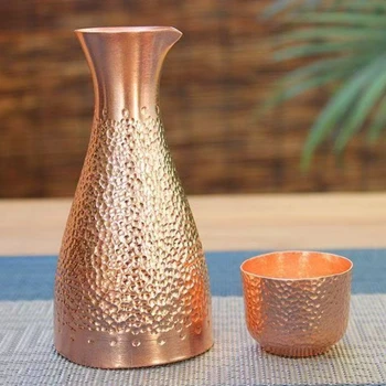 Vintage Copper Sake Pot 1