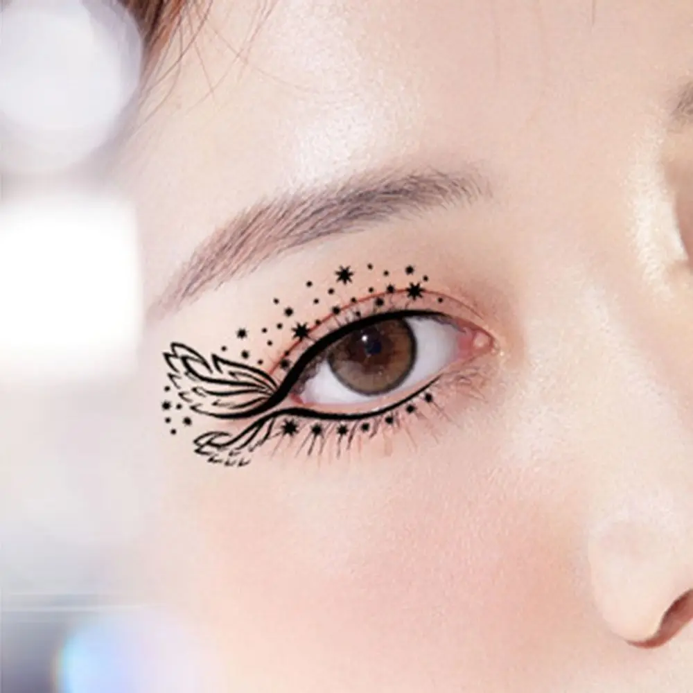

Temporary Eyelash Tattoo Sticker Waterproof Sweat-Proof Eye Shadow Tattoo Stickers For Women Decorations Stickers