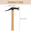 Wooden Handle Shoe Repair Hammer Claw Tools Multi-use Manual Repairing Sole Household DIY Work 4