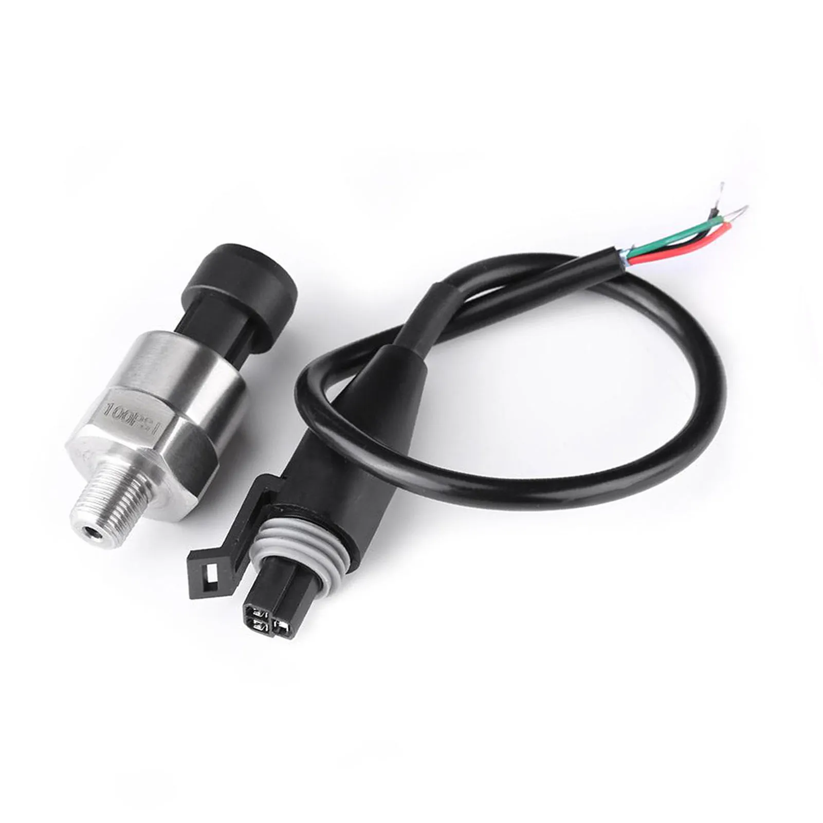 30/100/150/200/300/500Psi Stainless Steel Pressure Gauge Sender Transducer Transmitter Sensor DC 5V For Oil Fuel Air Water (100P